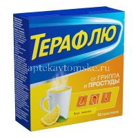 ТераФлю от гриппа и простуды пак.(пор. д/р-ра орал.) №10 (лимон) (Novartis Consumer Health/США)