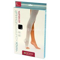 Чулок компрес. до бедра 3-кл. (со швом) разм. 6 (бел.) (ЛПП Фарм/Россия)