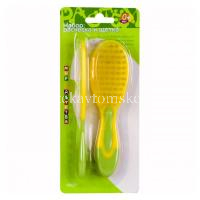 Набор МИР ДЕТСТВА 19521 расческа и щетка (Мир Детства/Россия)