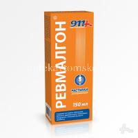 911 Ревмалгон растирка д/тела 150мл (Твинс Тэк/Россия)