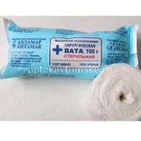 Вата хирург. стер. 100г (Лейко/Россия)