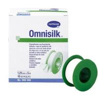 Лейкопластырь OMNISILK катуш. шелк. водоотталк. 1,25см х 5м (Пауль Хартманн/Германия)