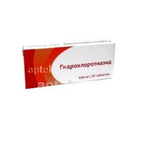 Гидрохлоротиазид таб. 25мг №20 (Озон/Россия)
