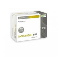 Толперизон-OBL таб. п/об. 150мг №30 (Оболенское ФП/Россия)