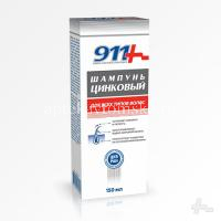 911 Шампунь ЦИНКОВЫЙ 150мл (Твинс Тэк/Россия)