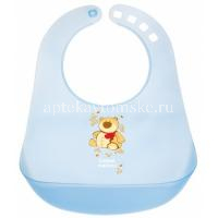 Нагрудник детский CANPOL BABIES красочный пластиковый (с 12 мес.) (арт. 2/404) (Canpol Babies/Польша)