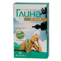 Глина косметическая зеленая с серебром 100г (Вирсавия/Россия/Медикомед/Россия)