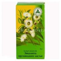 Эвкалипта прутовидного лист пак. 75г (Красногорсклексредства/Россия)