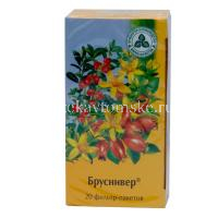 Сбор Бруснивер пак.-фильтр 2г №20 (Красногорсклексредства/Россия)