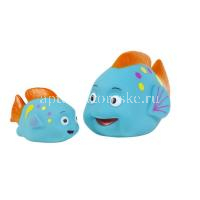 Игрушка ПОМА "Плавать вместе веселей" д/ванны (больш. и мален. рыбки) (арт. 1519) №2 (New People Enterprises Limited/Китай)