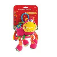 Игрушка МИР ДЕТСТВА 33190 "Веселый бегемотик" подвеска развивающая мягкая (Sun Bond International/Китай)