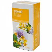 Чайный напиток ГРУДНОЙ от кашля и простуды с цветками липы пак.-фильтр 2г №20 (Алтайский кедр/Россия)