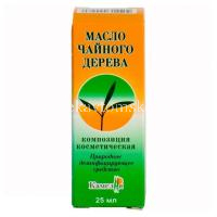 Масло косметическое Чайного дерева 25мл (Камелия/Россия)