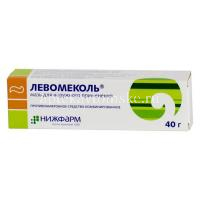 Левомеколь туба(мазь д/наружн. прим.) 40г №1 (Нижфарм/Россия)