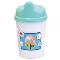 Кружка детская СКАЗКА 1901 первая кружка (стаканчик) с носиком 120мл (Royal Industries/Таиланд)