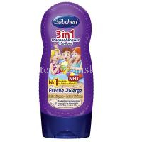 Гель для душа детский БУБХЕН шампунь Бяки Забияки 3в1 230мл (Bubchen/Германия)