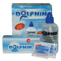 Устройство ДОЛФИН д/взр. д/пром. носа 240мл+сред. д/пром-я носа д/взр. 2г №30 (Долфин/Россия)