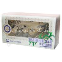 Чай лечебный ЗЕЛЕНЫЙ со стевией пак.-фильтр №20 (Фитокод/Россия)