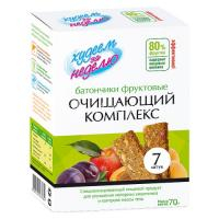 Худеем за неделю батончик фруктовый (очищающий комплекс) №7 (Леовит Hyтрио/Россия)