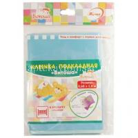 Клеенка ВИТОША детская подкладная с ПВХ покрытием 0,68м х 1м (необшитая б/рис.) (арт. 0445) (Виталфарм/Россия)