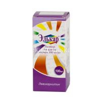 Элькар фл.(р-р д/приема внутрь) 300мг/мл 100мл (Пик-фарма ПРО/Россия)