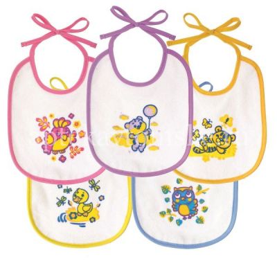 Слюнявчик МИР ДЕТСТВА 15001 "Мои любимые животные" мален. размер (Sun Bond International/Китай)