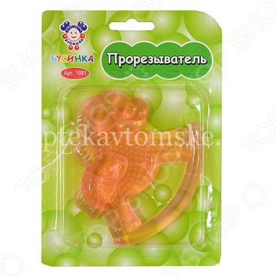 Прорезыватель д/зубов БУСИНКА охлаждающий Лошадка (арт. 1081) (Guangzhou Holdings Sinok/Китай)