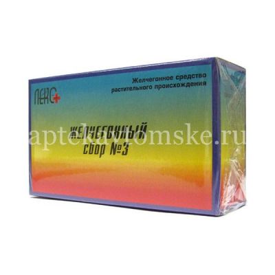 Желчегонный сбор №3 сбор лек./пак.-фильтр 2г №20 (Фитофарм/Россия)