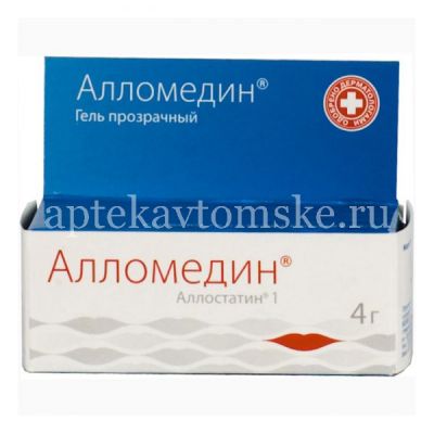 Алломедин гель 4г (Аллофарм/Россия/Рэсбио/Россия)