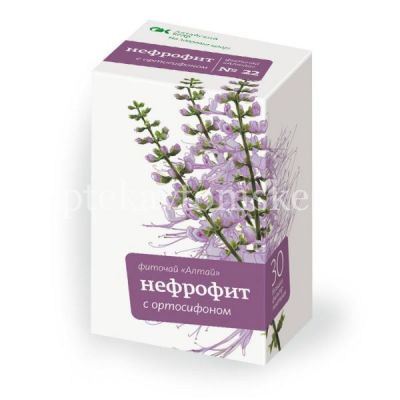 Фиточай АЛТАЙ №22 "Нефрофит" с ортосифоном пак.-фильтр 2г №20 (Алтайский кедр/Россия)