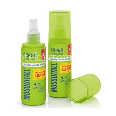 Москитол-Универсальная защита спрей 100мл (Аэрозоль Новомосковск/Россия)