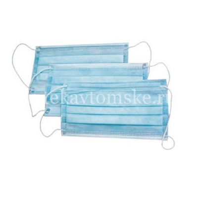 Маска медицинская SENSE professional однораз. трехслойная на резинке №5 (Маска/Россия)