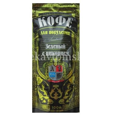 Кофе зеленый с цикорием 100г (Меган 2000/Россия)
