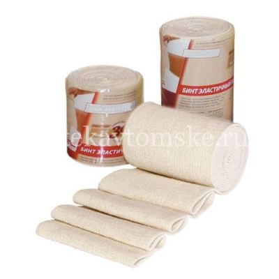 Бинт LAUMA (Лаума) эласт. с застеж. выс. растяж. 8смх3м (Lauma/Латвия)