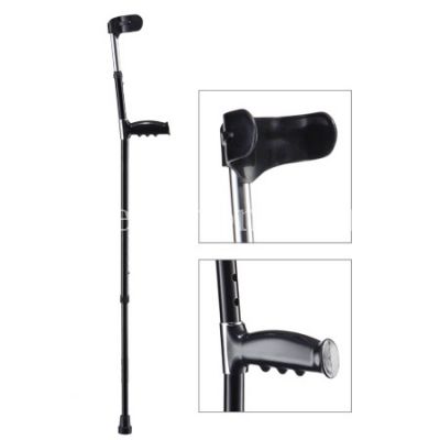 Костыли WR-321 канадка (черный двойная регулировка высоты) 1шт. (B.Well Rehab)