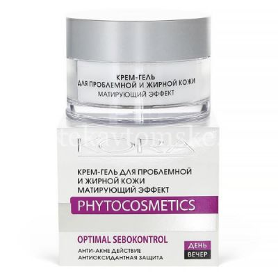 Крем-гель КОРА д/проблемной и жирной кожи 50мл (Фитопром/Россия)