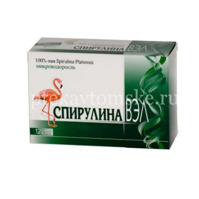 Спирулина ВЭЛ таб. №60 (В-Мин/Россия)