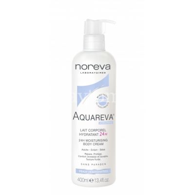 Молочко NOREVA Aquareva увлажняющее "24 часа" д/тела 400мл (Noreva)