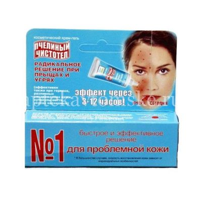 Крем-гель ПЧЕЛИНЫЙ ЧИСТОТЕЛ 10мл (ИП Киров/Россия)