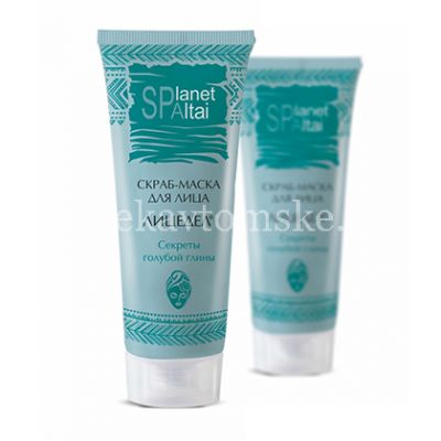 скраб-маска PLANET SPA ALTAI Лицедел д/лица 75мл (Две линии/Россия)