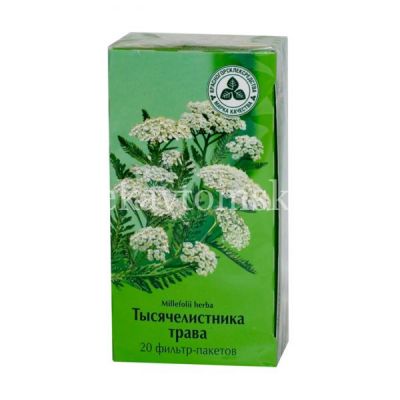 Тысячелистника трава пак.-фильтр 1,5г №20 (Красногорсклексредства/Россия)