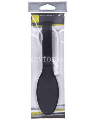 QVS пилка д/педикюра шлиф. 2-стор. силиконово - керамическая  (мод. 10-1139) (QVS Global/Китай)