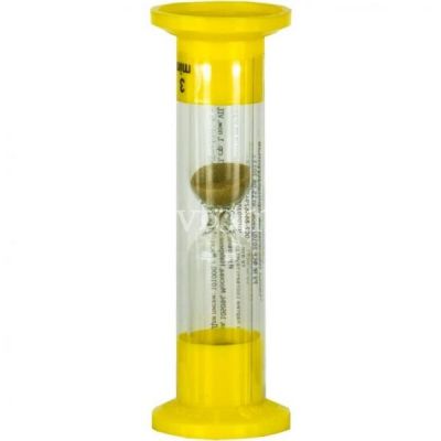 Часы песочные 3 мин процедурные (МедСтЭк/Россия)