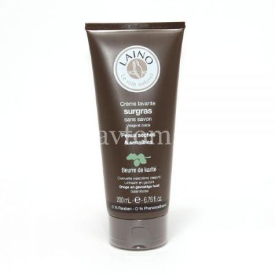 LAINO крем-молочко д/тела "Масло Карите" смягчающий 200мл (Laboratoires Gilbert/Франция)