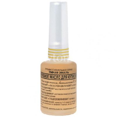 Масло УМНАЯ ЭМАЛЬ лечебн. д/кутикулы 11мл (Frenchi Products/США)