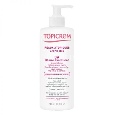 Бальзам косметический Топикрем (TOPICREM) AD липидовосстанавливающий 500мл (Laboratoires Nigy/Франция)