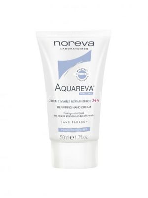 Крем NOREVA Aquareva восстанавливающий  д/рук "24 часа" 50мл (Noreva)