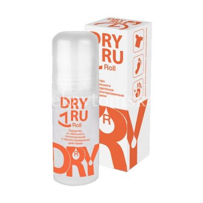 Средство ДРАЙ РУ Roll п/повышенного потоотделения пролонгирующего действия 50мл (Химсинтез/Россия)