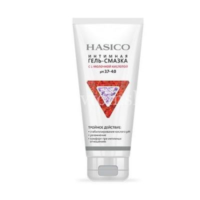 Гель-смазка Хасико (HASICO) с L-молочной кислотой PH 3,7-4,0 100мл (Лаборатория Эманси/Россия)
