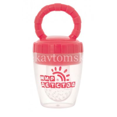 Контейнер МИР ДЕТСТВА 17509 для прикорма (с 6 мес.) (роз.) (Sun Bond International/Китай)